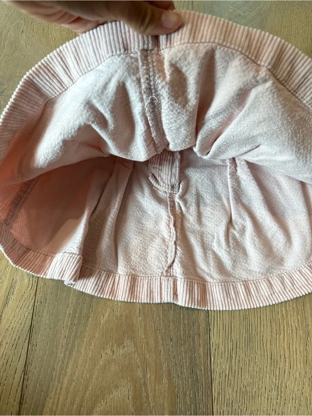 Zara kids Corduroy Pink Mini Skirt